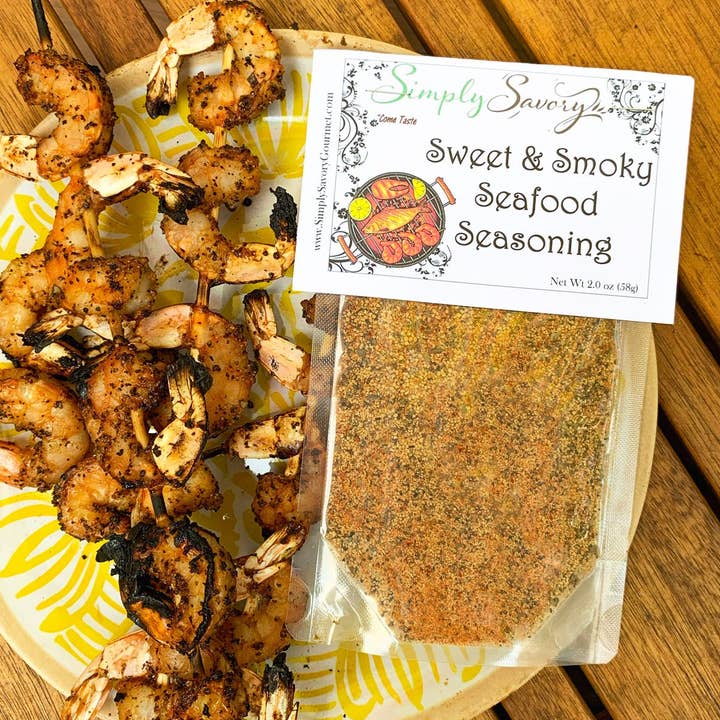 Simply Savory - Wholesale Dried Spice Mix - Sweet & Smoky Seafood Seasoning