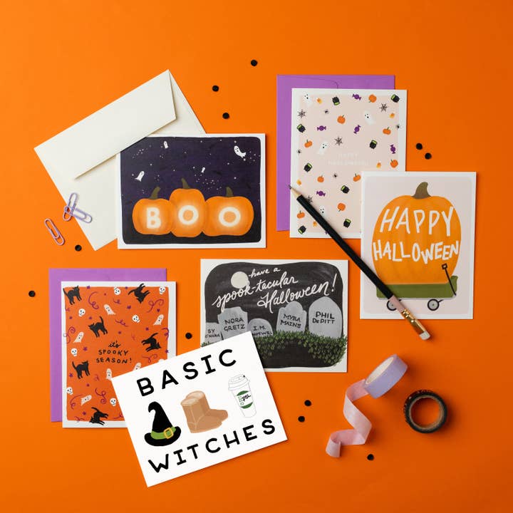 Slightly Stationery - Wholesale Halloween Card - Basic Witches | Funny Halloween Fall Card1