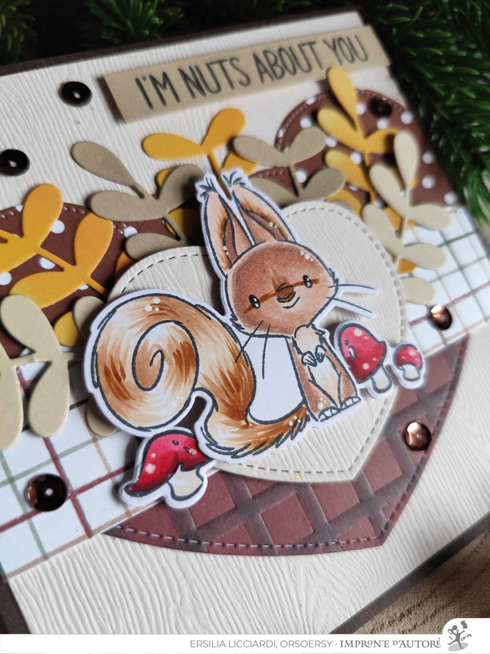 Impronte D'Autore - Wholesale Rubber/Decorative Stamp - Clear polymer stamps Nutty Explorers10