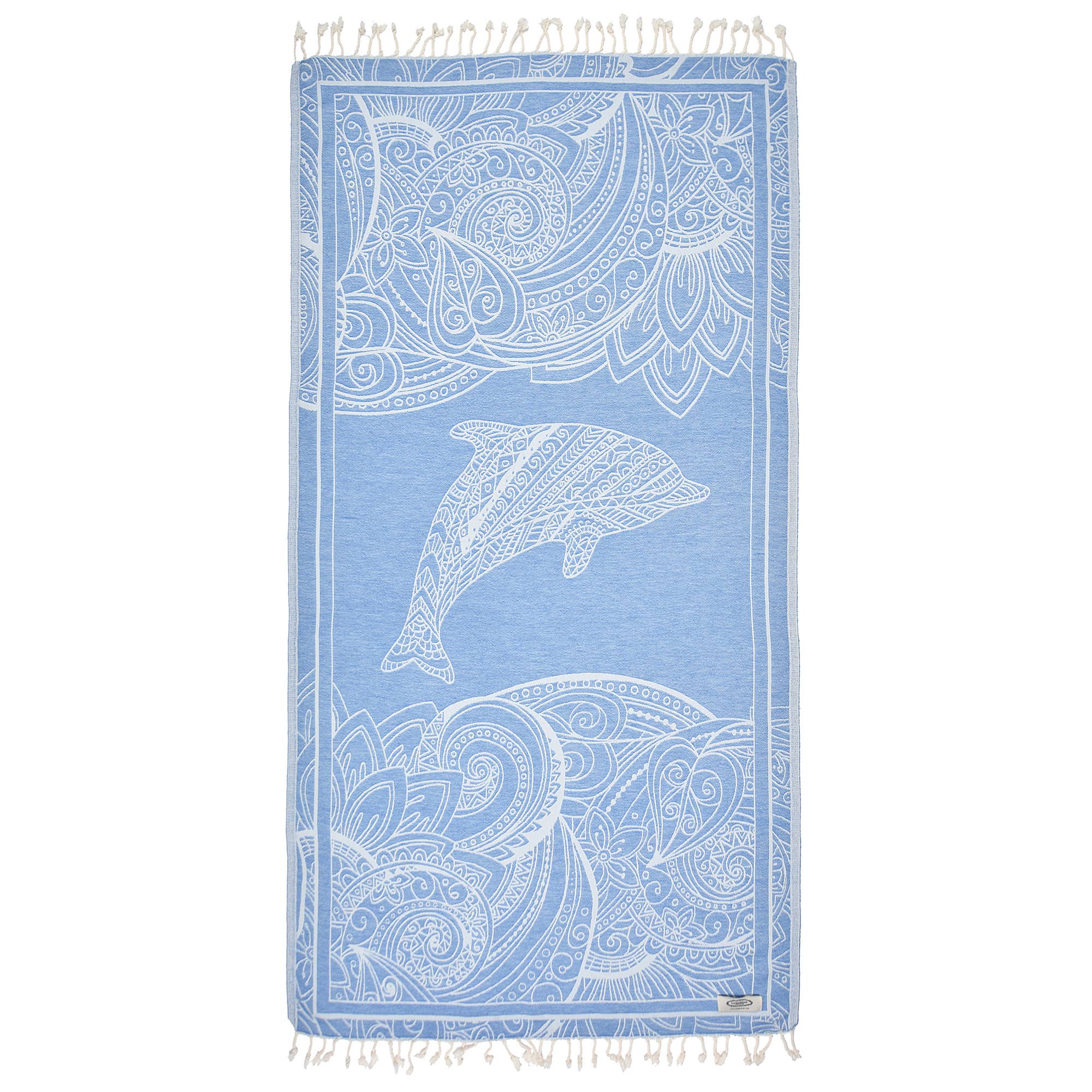 La Hammam – wholesale Strandhandduk – La Hammam exklusiv Magic Dolphin peshtemal i ren bomull, strandhandduk10