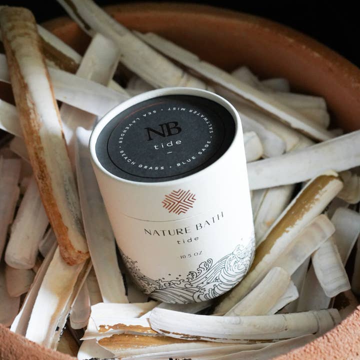 Ethics Supply Co. - Wholesale Jar/Filled Candle - Nature Bath Tide Candle5