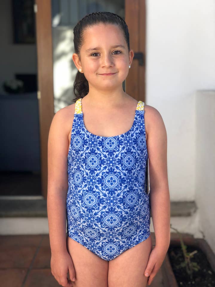 Manica corta Luana per la vendita all'ingrosso da parte di SANTAMAREA SWIMWEAR