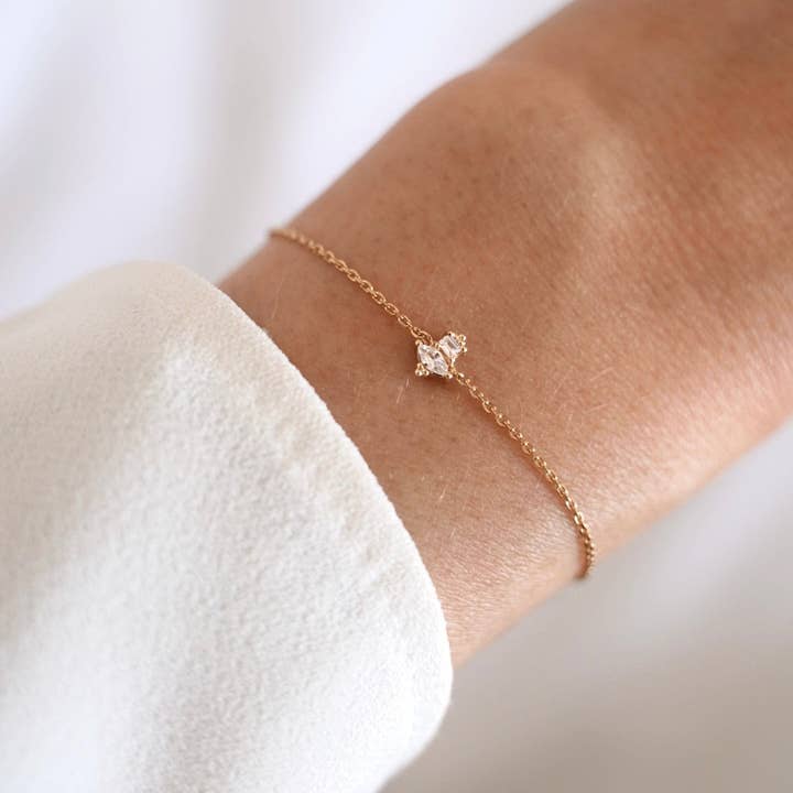 Meora Paris - Wholesale Charm/Dangle Bracelet - Aurora Australis bracelet 18k gold-plated