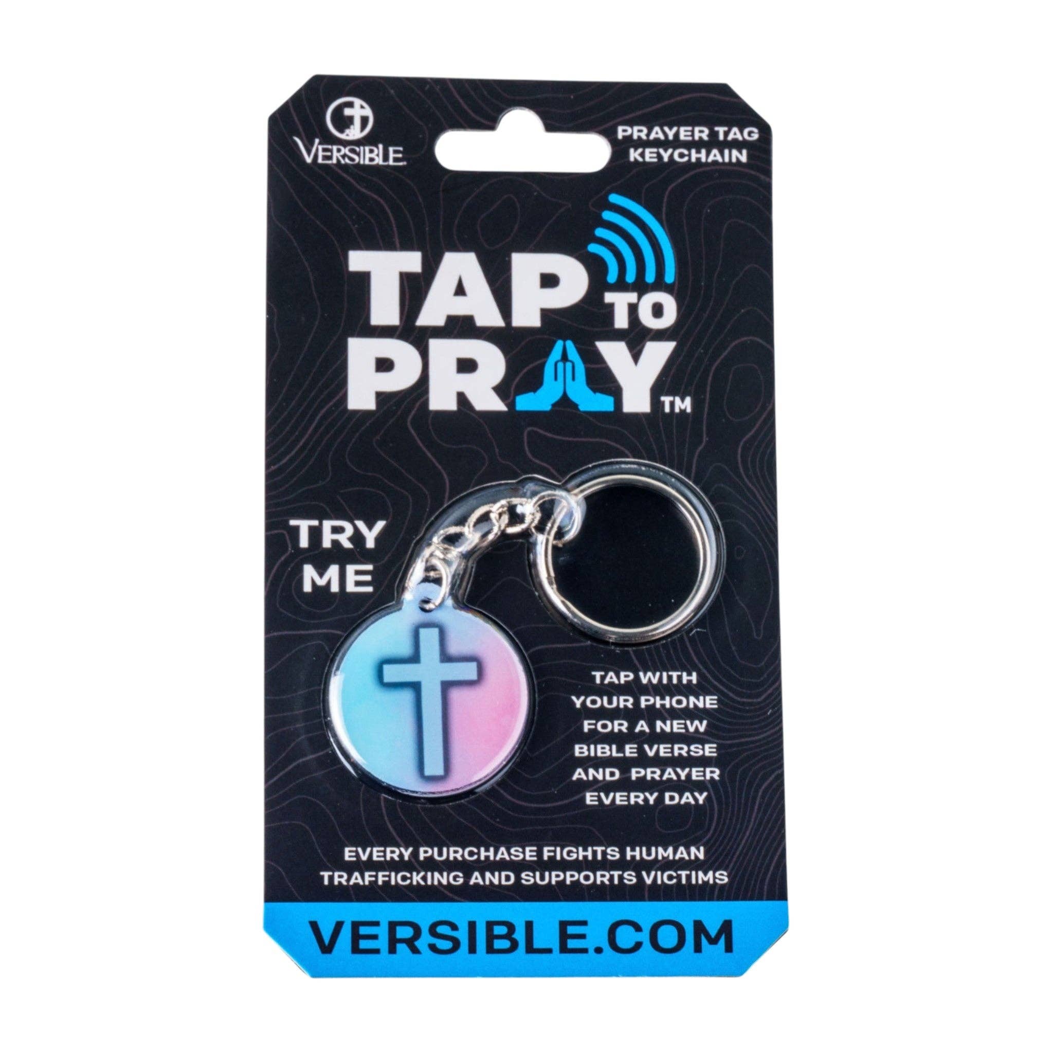 Versible - Wholesale Keychain - Unisex - Tap To Pray® Acrylic Keychain9