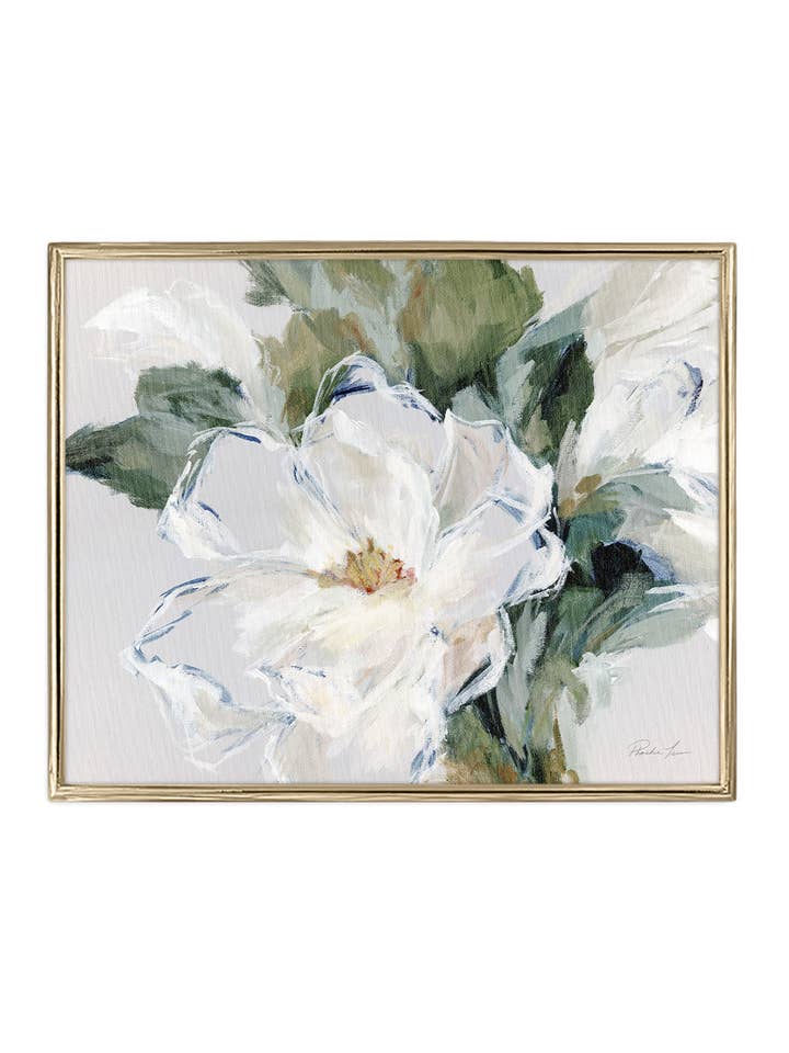 Leinwandbild „Weiße Magnolie“ für den Großhandel von Love by Phoebe