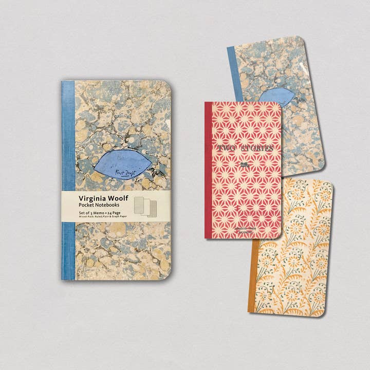 Laughing Elephant - Wholesale Notebook - Virginia Woolf - NYPL Pocket Notebooks