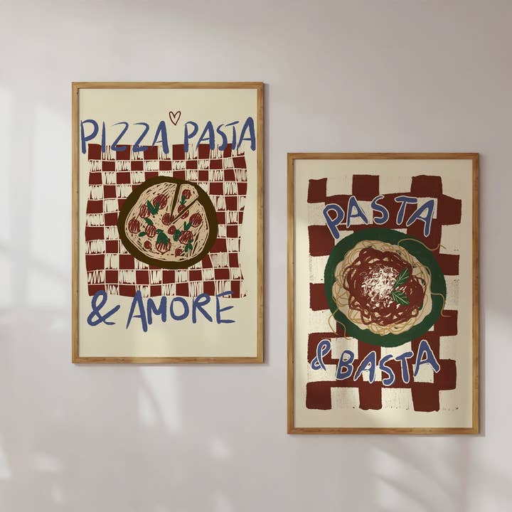 Studio Dolci - Wholesale Poster - POSTER PASTA & BASTA1