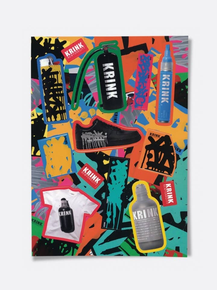 Sticker Sheet for wholesale by Krink