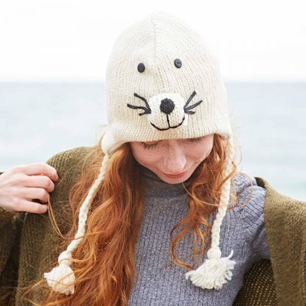 The Paper High Gift Company Limited - Wholesale Kids Hat - Kids - Handmade Woollen Animal Winter Hat - Woolly Hat24