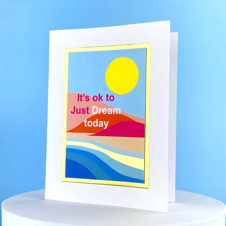 Encouragement Greeting Card for wholesale by Ormolu Press