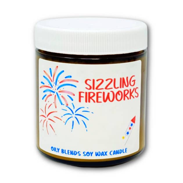 Patriotic Mini Soy Wax Candles for wholesale by Oily Blends