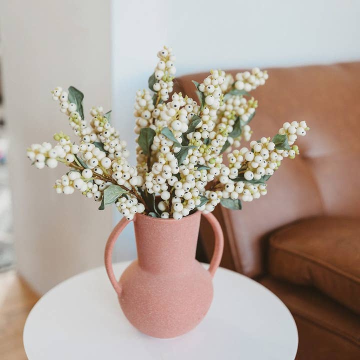 Prestige Botanicals - Wholesale Artificial flowers - Cream White Snowberry 20.5"1