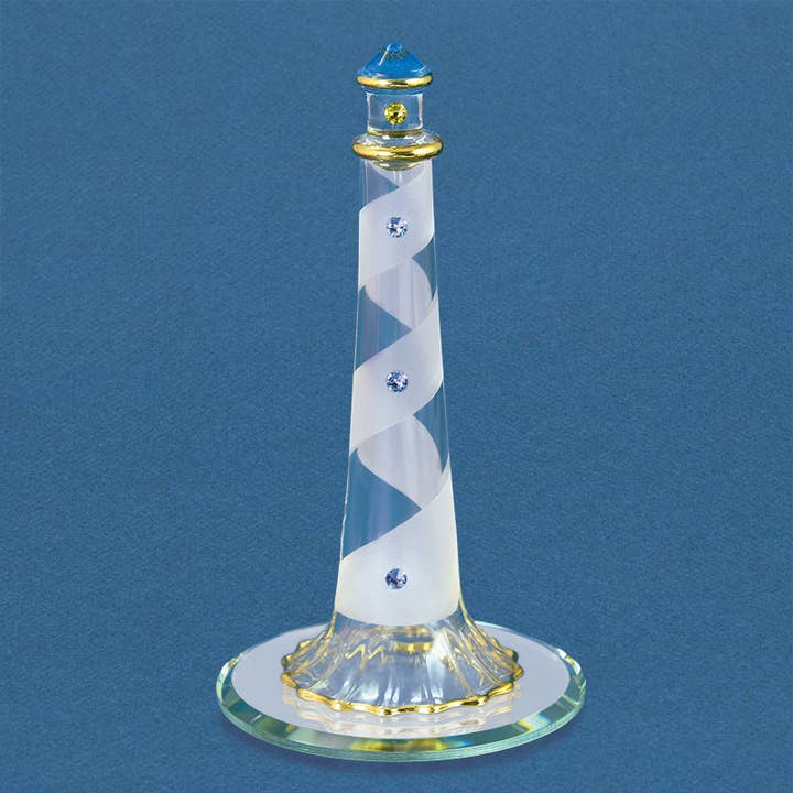S4 950-B: Farol com Espelho de Base por atacado de Glass Baron