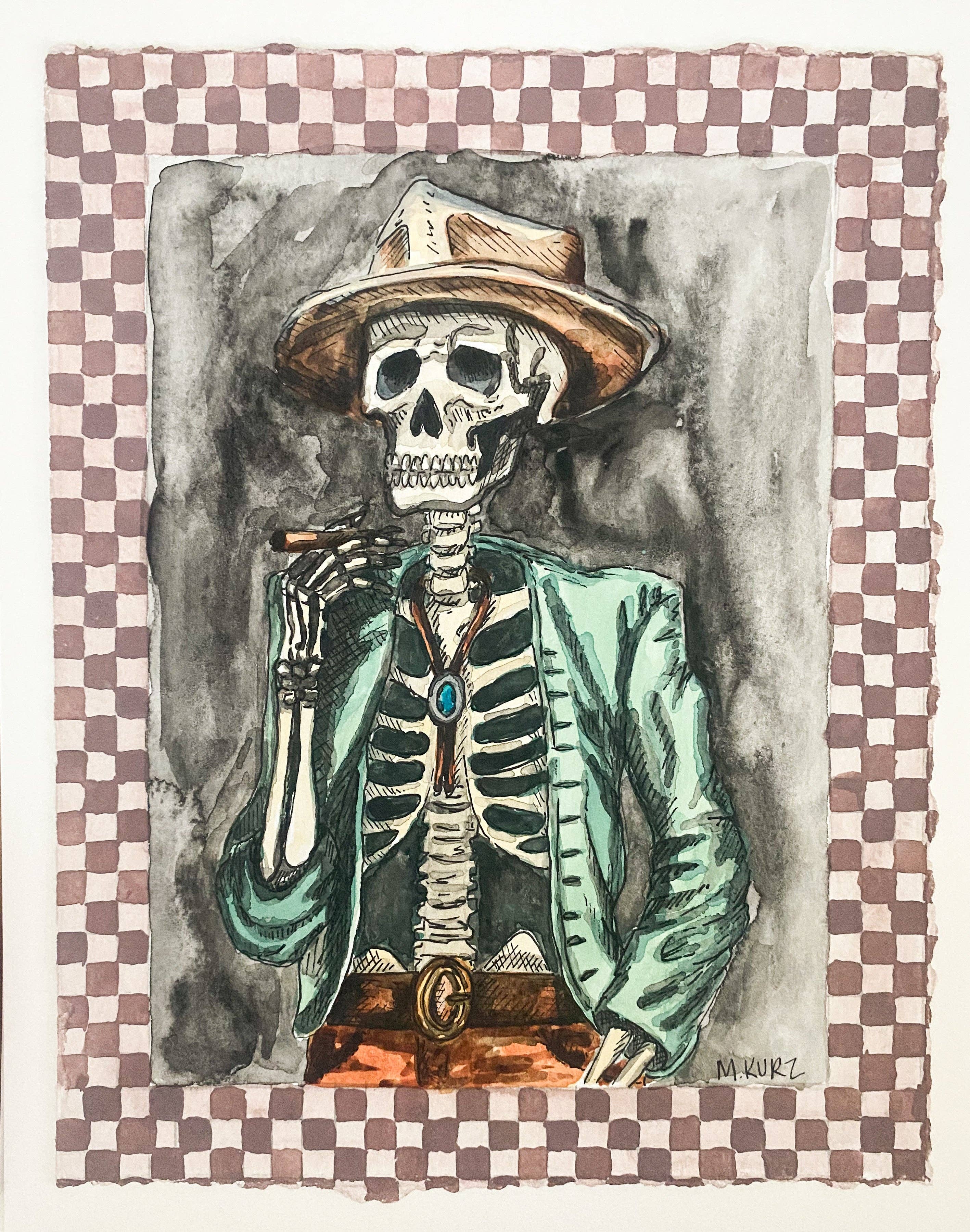 Makenzie Kurz Art - Wholesale Art Print - Cowboy Forever Print1