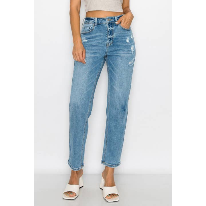 HiteJeans - Wholesale Jeans - Women's - WASH SLIM STRAIGHT JEAN4