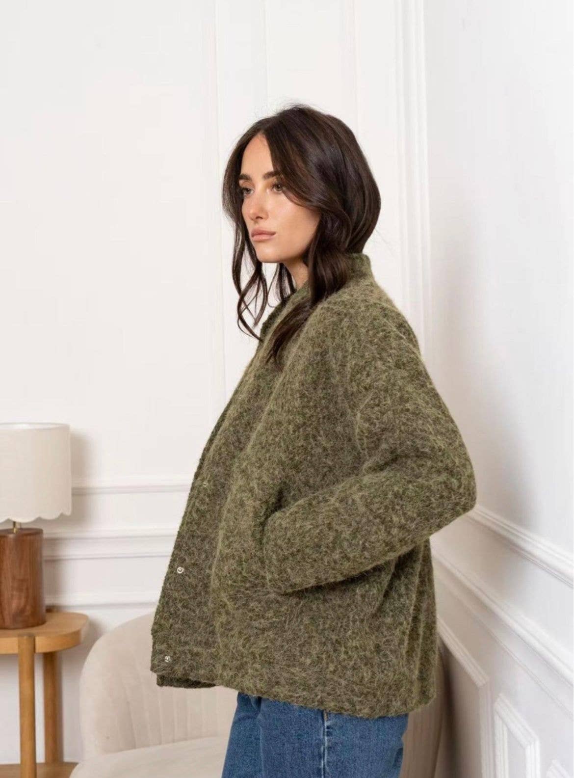 SWEET MAGIC MODA Y COMPLEMENTOS - Wholesale Jacket - Women's - CLOTH JACKET WITH INNER LINING1