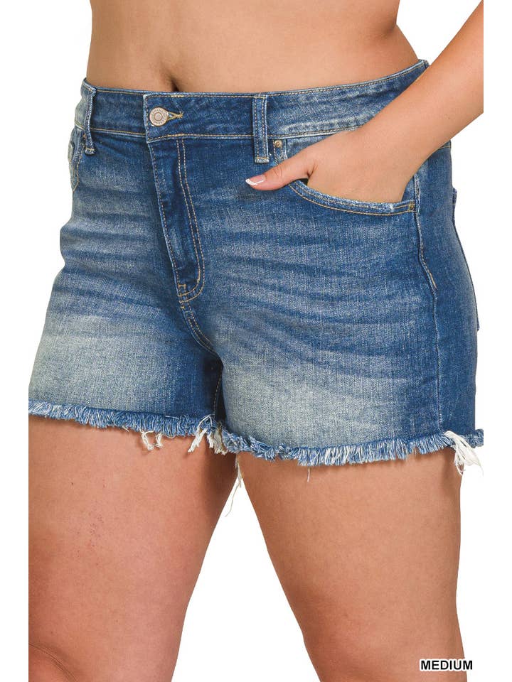 42POPS - Wholesale Shorts - Women's - `.Summer Denim Shorts Reg / Plus12