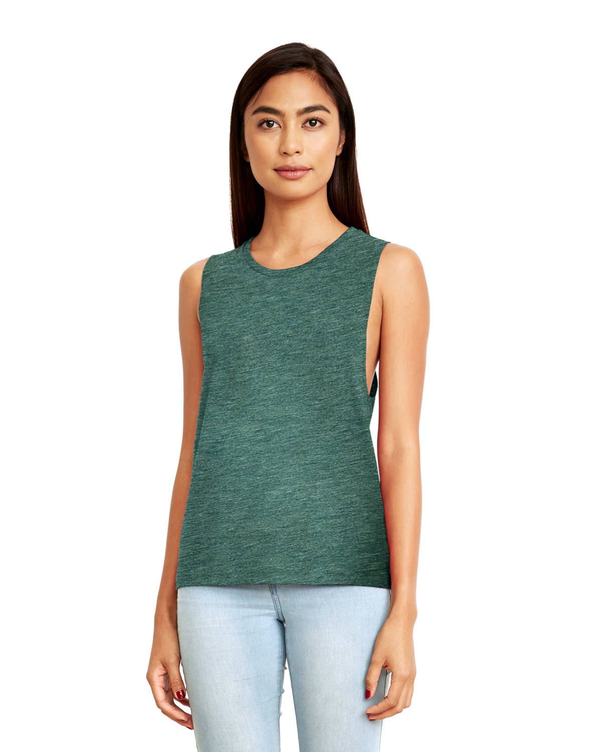 Mad Love Shop - Wholesale Tank Top - Women's - Sea foam or Forest Muscle Tank with Mushroom Fern Print4