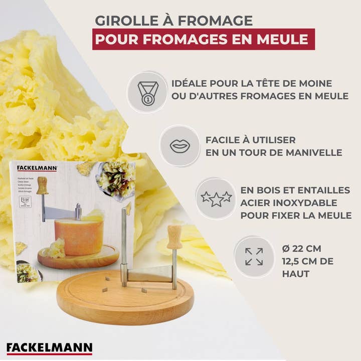 Zenker - Wholesale Grater - Cheese curler 22 cm Fackelmann Boissellerie2