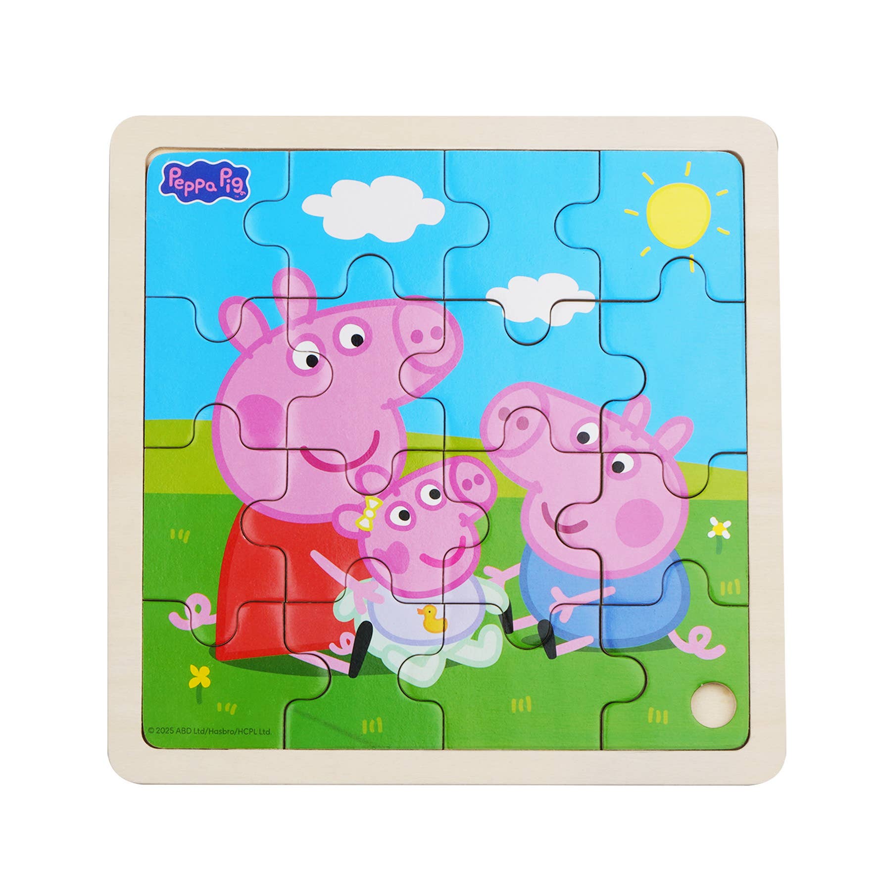 Barbo Toys – Großhandel Puzzle – Kinder – Peppa Pig Holzpuzzle Geschwister0