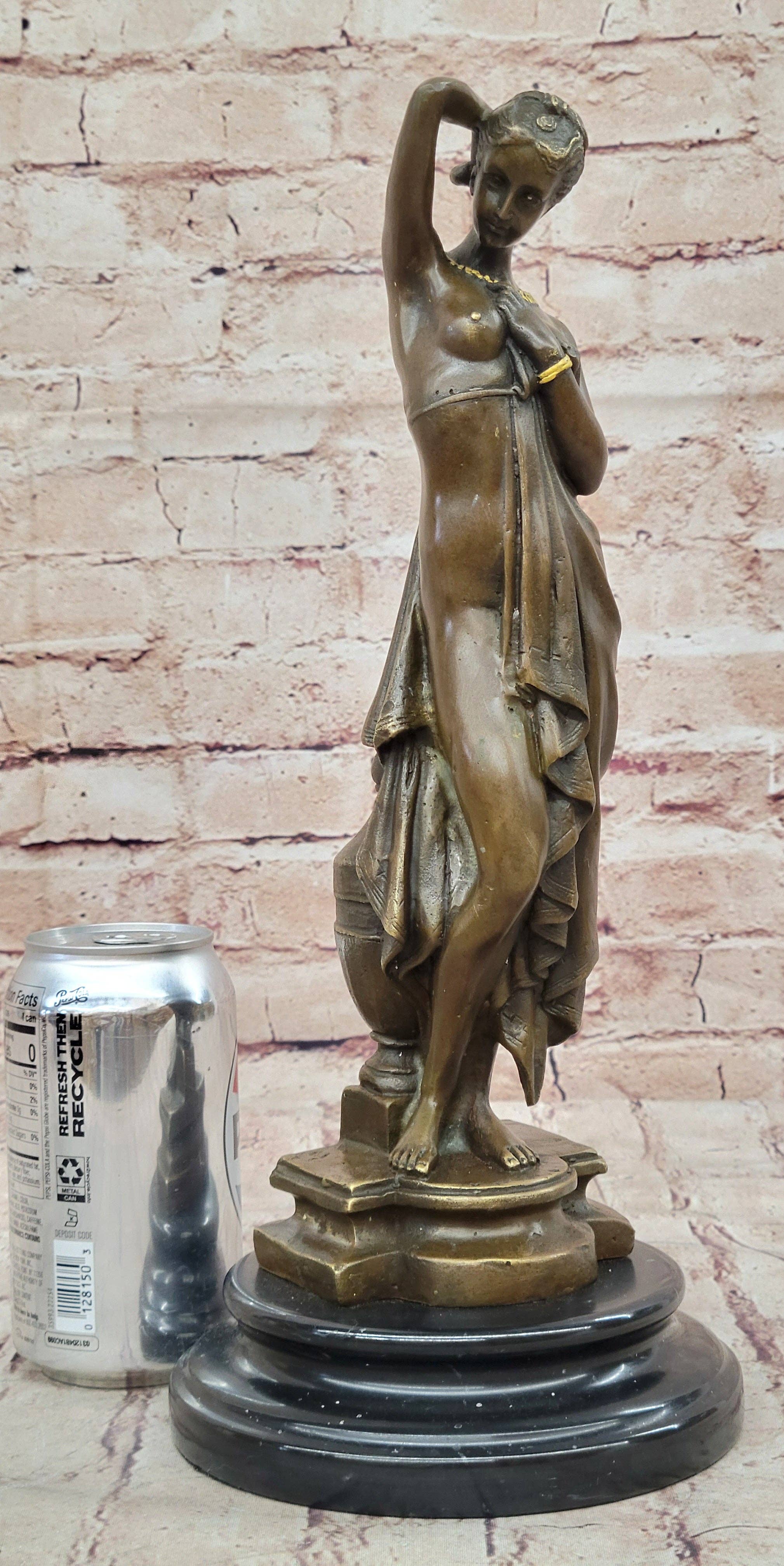 Bronzhaus - Wholesale Sculpture - PHRYNE by Pradier - Hot Cast Bronze Antique Reproduction Sculpture Statue Nude Figure1