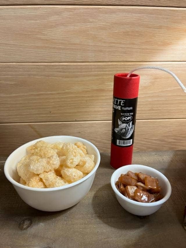 Fairhope Favorites, Inc. - Wholesale Puffed Snack - Dynamite Porky Poppers1