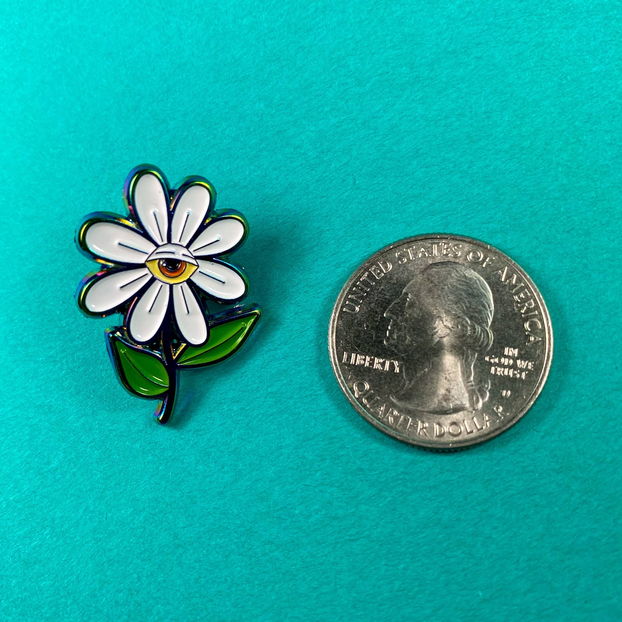 Chelzart - Venta al por mayor Botón/prendedor - Alfiler esmaltado Daisy | Ideas de regalo para margaritas | Accesorios Daisy6