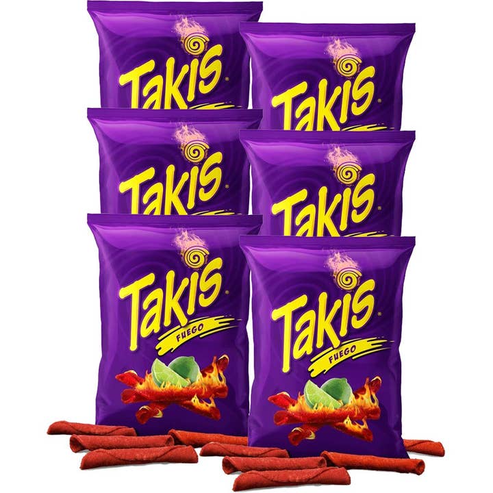 Shop The King - Wholesale Chips - Takis Fuego Fuego Tortila Chip 4 oz 20 Per Box3