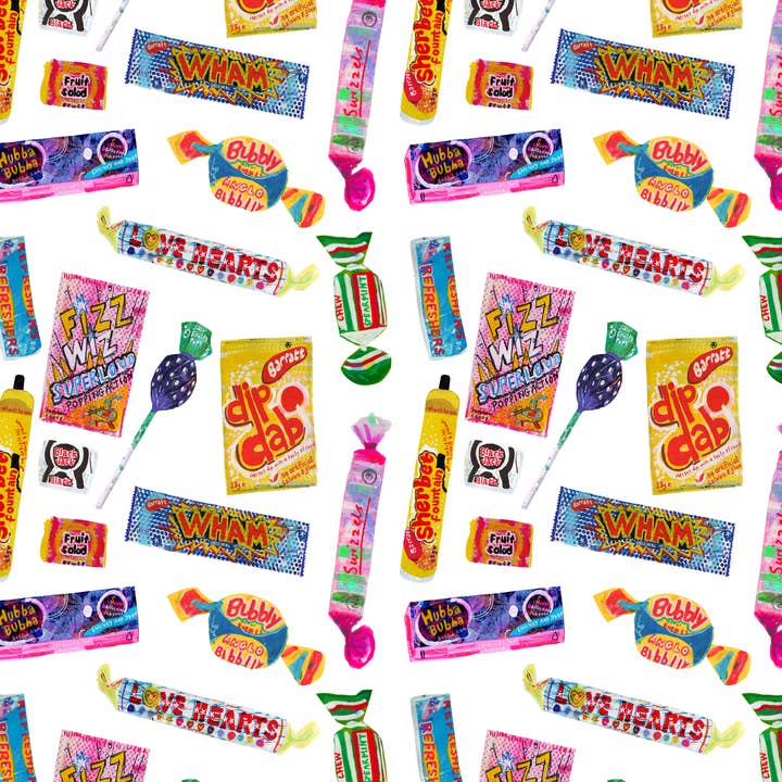 After School Feast Organic Cotton Tea Towel for wholesale by Sarah Millin