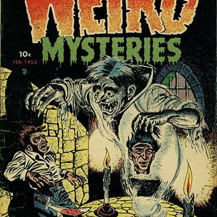 Xeno Pop - Wholesale Postcard Set - VINTAGE HORROR COMICS HALLOWEEN POSTCARDs SET#1 OF 2010