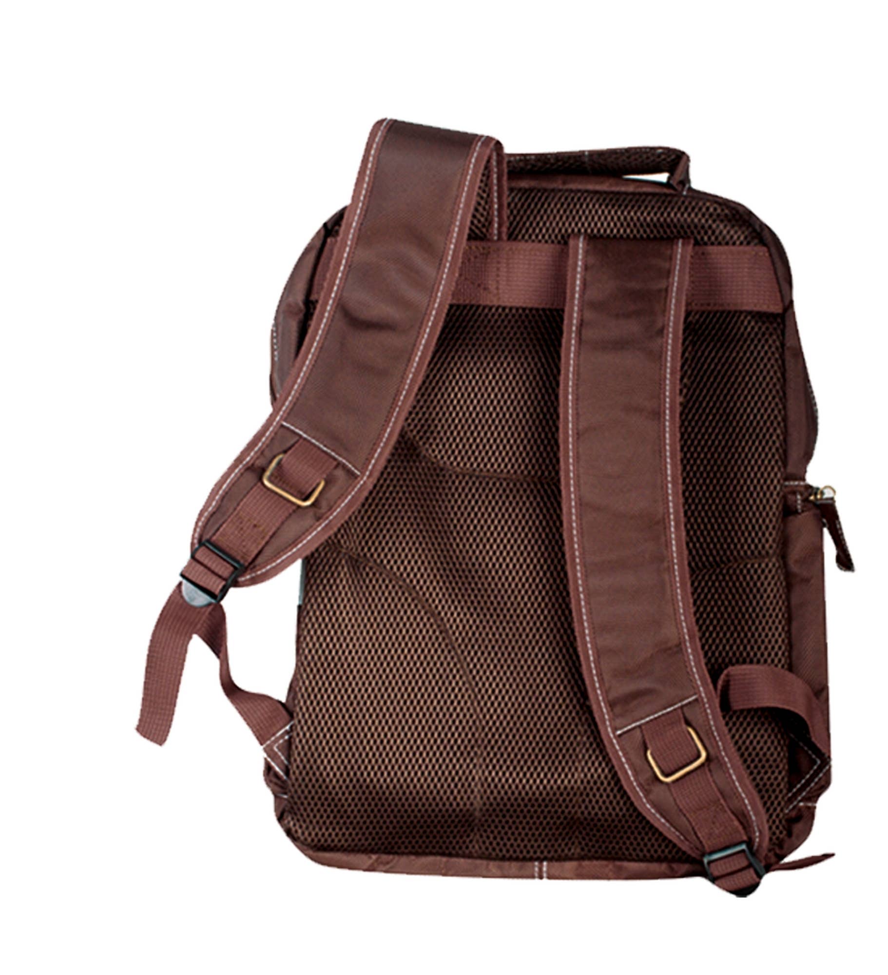 PERONA BAGS - Wholesale Backpack - Unisex - New York Perona 51865 Daypack Brown Backpack3