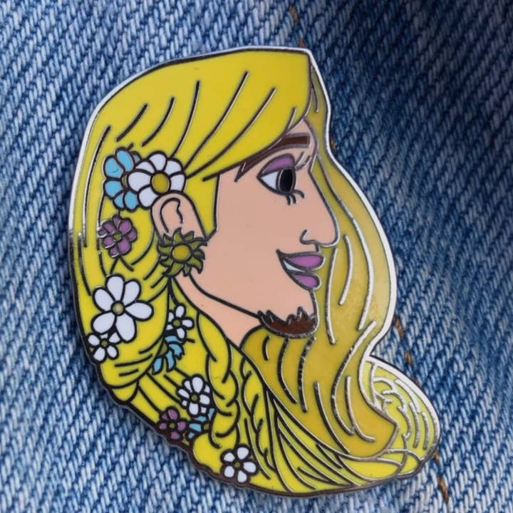 DamiAnimated - Wholesale Lapel Pin/Button - Drag Disney Queens Princess Fantasy Enamel Pin Aladdin