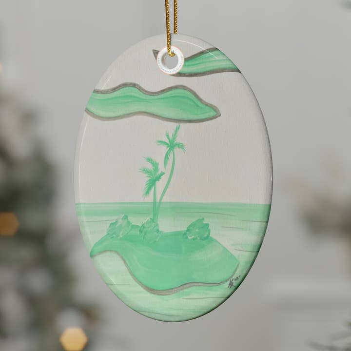 Kahala keramiske ornamenter (1 stk., 5 stk., 10 stk., 20 stk.) for engroshandel hos Kimberly Ratliff Art