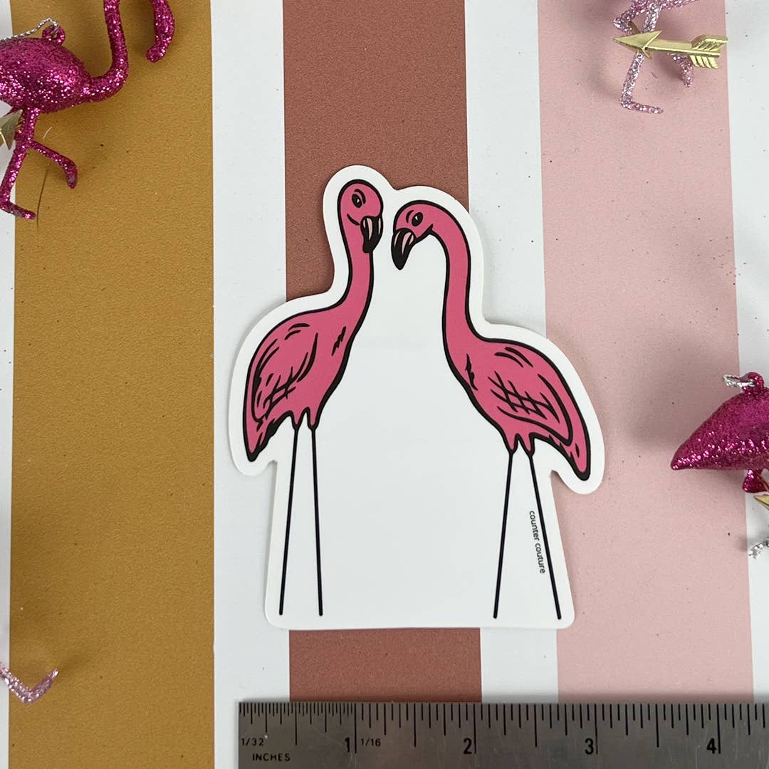 Counter Couture - Vente Autocollant - Autocollant Flamingo | Kitsch | Autocollants | Cadeaux