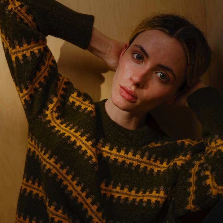 Vera Fairisle Sweater - Monstera and other Purchase Wholesale pelliccia vera mongolia. Free Returns & Net 60 Terms on Faire trending on Faire.