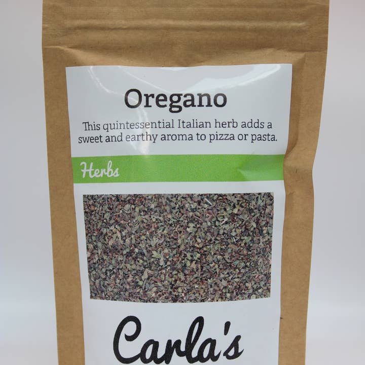 Carla's Dried Oregano 13g for wholesale by Carla's Foods Ltd
