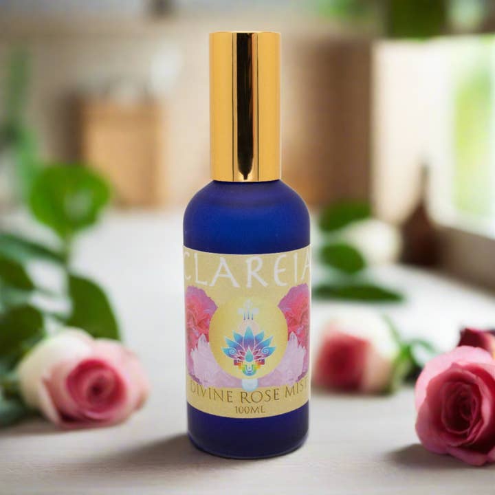 Divine Rose Mist | Organic Rosa Damascena Hydrosol for wholesale by CLAREIA