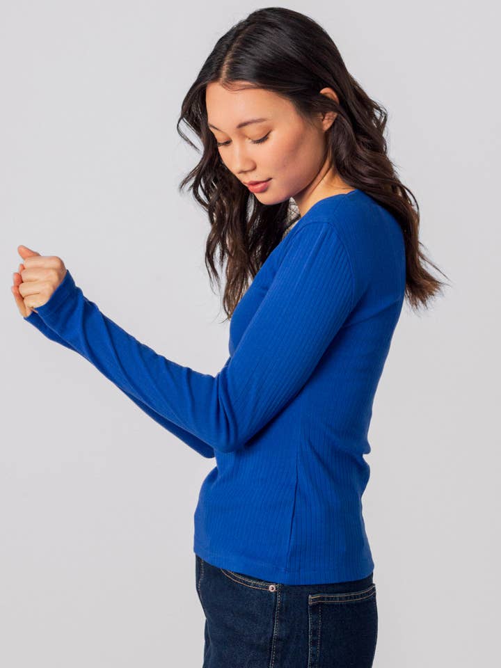 Honest Basics - Wholesale Knit Top - Women's - Long Rib2