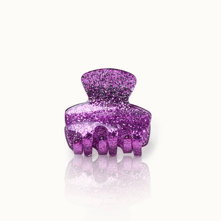 Haarklammer Klein Violett Glitter for wholesale by by Vivi.