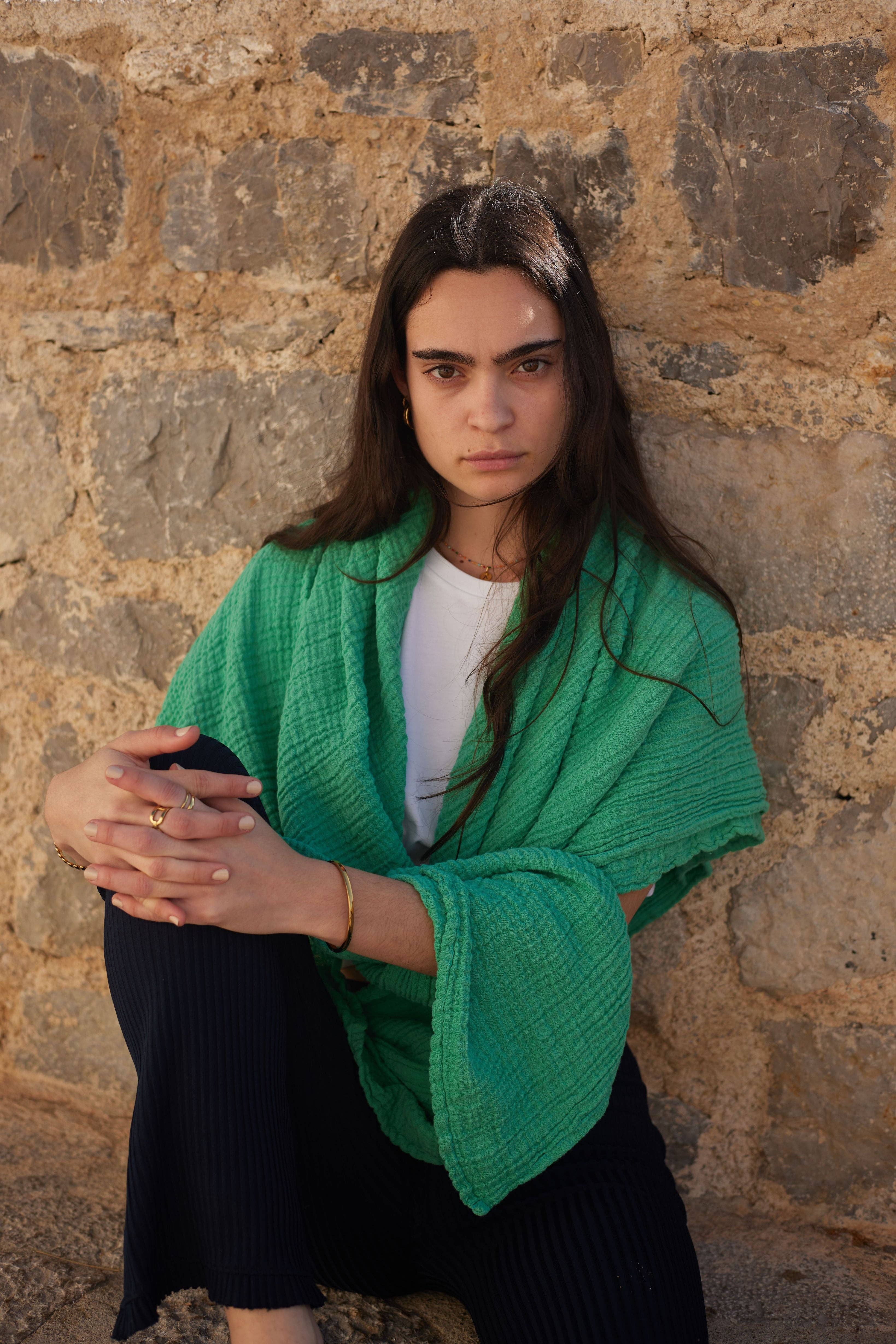 WAYDA - Vente Écharpe – femme - Avenir Vert3