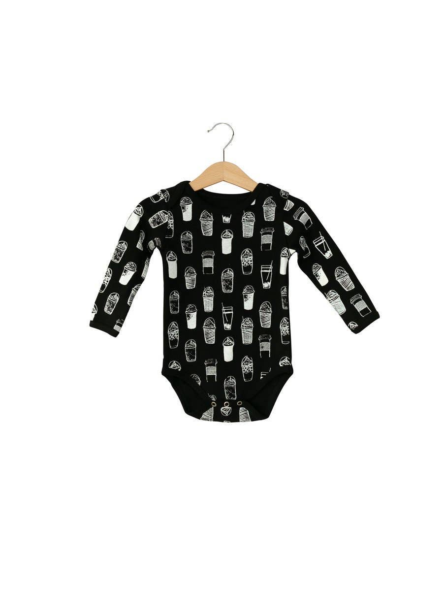 Modern Burlap - Wholesale Bodysuit (Non-Footed) - Baby - Organic Long Sleeve Bodysuit | Solids & Prints11