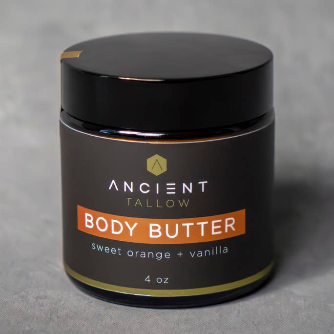 Manteiga Corporal Batida - Laranja Doce + Baunilha por atacado de Ancient Tallow