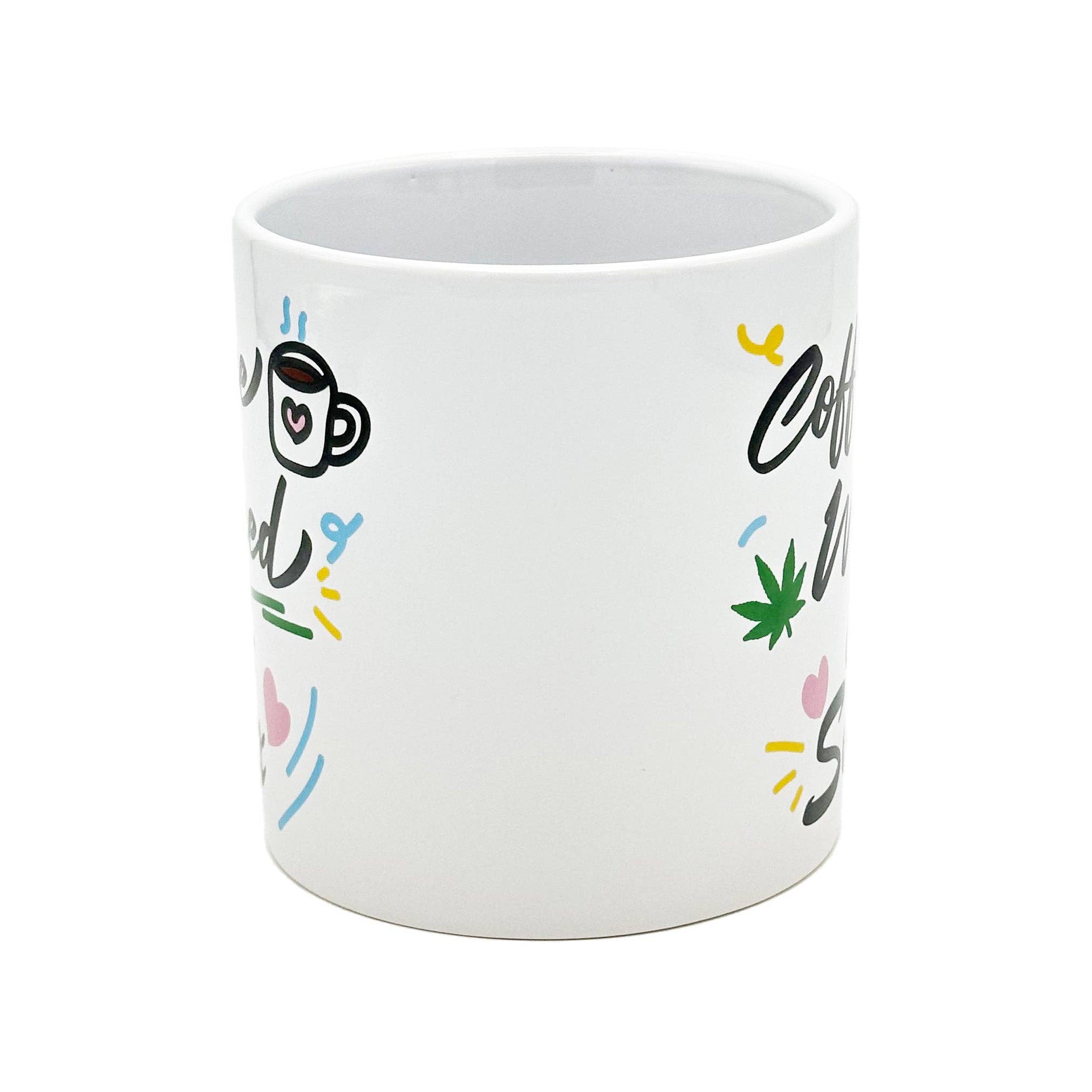 Island Dogs - Vente Tasse à café - Mug à café géant de 22 oz avec motif de cannabis et sexe1