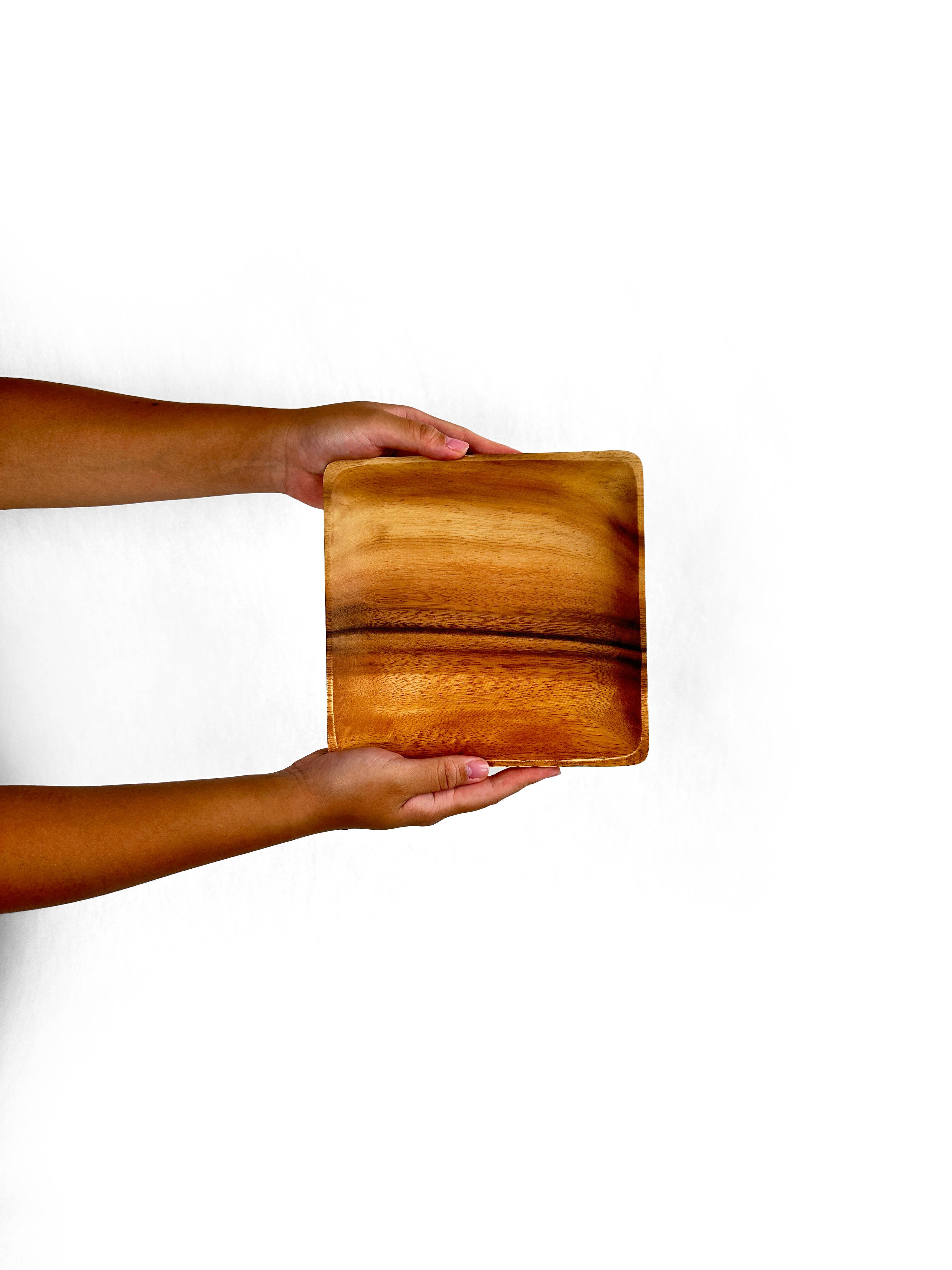 Baroy – Engroshandel Fad – Træfirkantede plader Træfad1