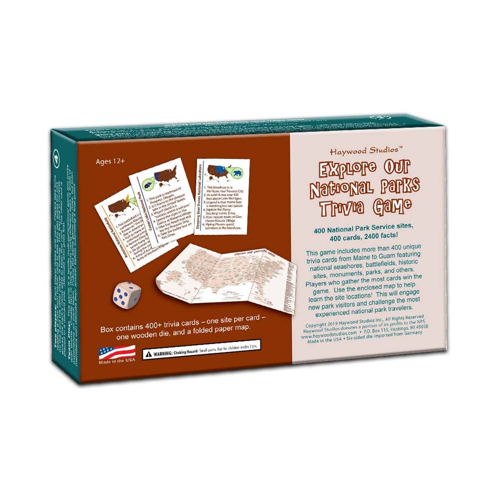 Jr. RangerLand - Wholesale Card Game - Explore Our National Parks Trivia Game2