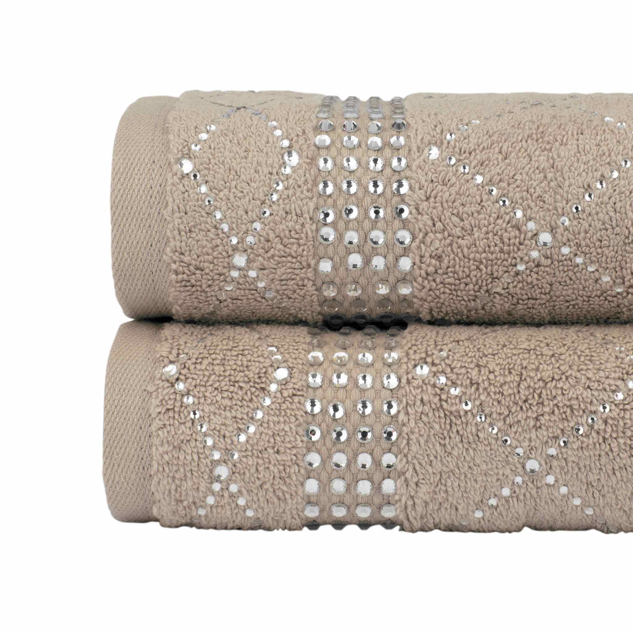Sparkles Home – Großhandel Händehandtücher – Atlas Rhinestone Handtuch (2er-Set)7