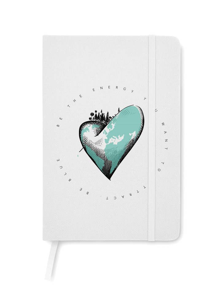 Heart notebook for wholesale by The Collective Way