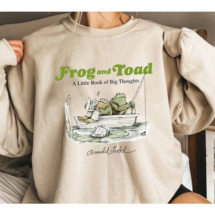 Frog And Toad Crew Sweatshirt for wholesale by Peach Closet