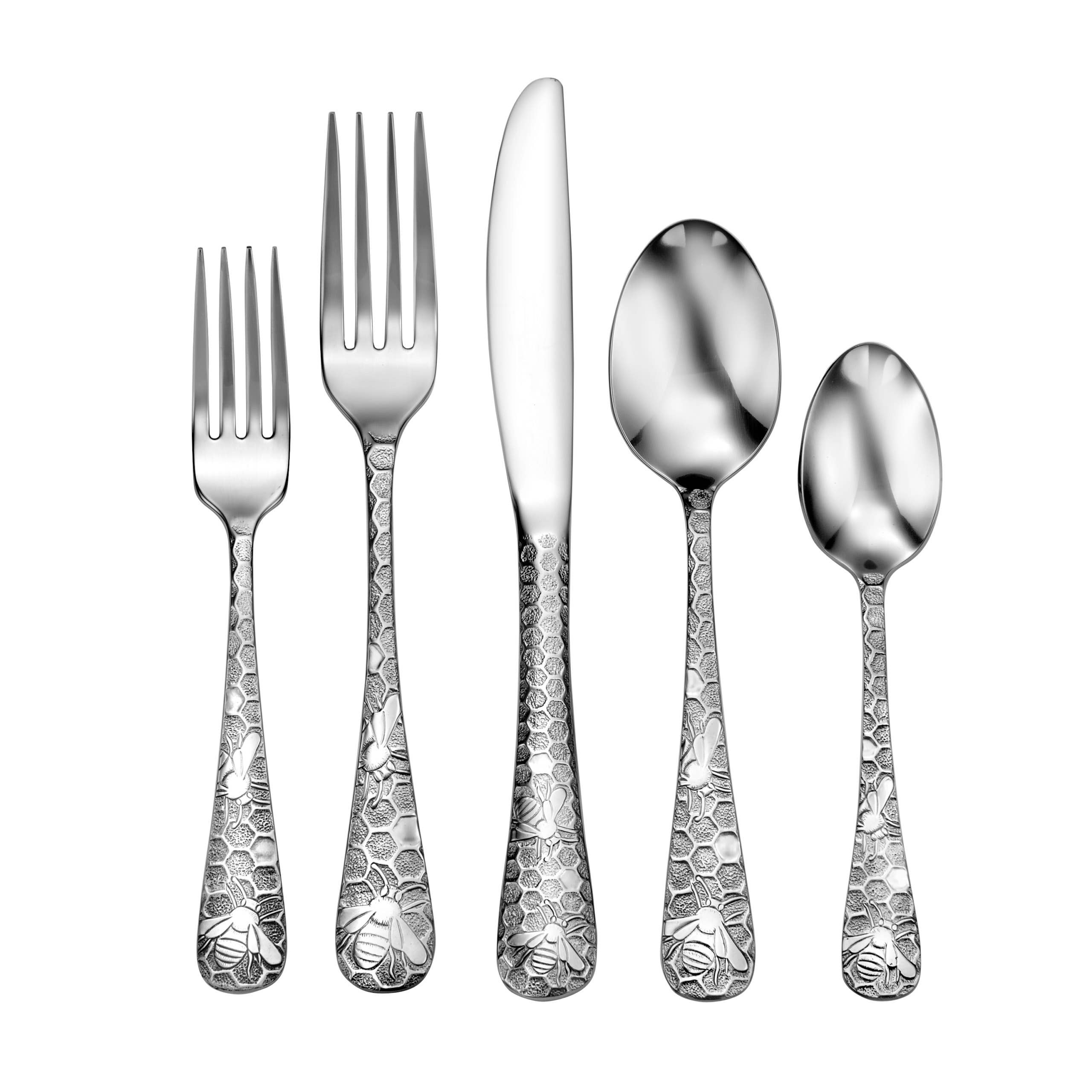 Liberty Tabletop - Wholesale Flatware Set - Honey Bee Flatware 20 Piece Set Made in USA3