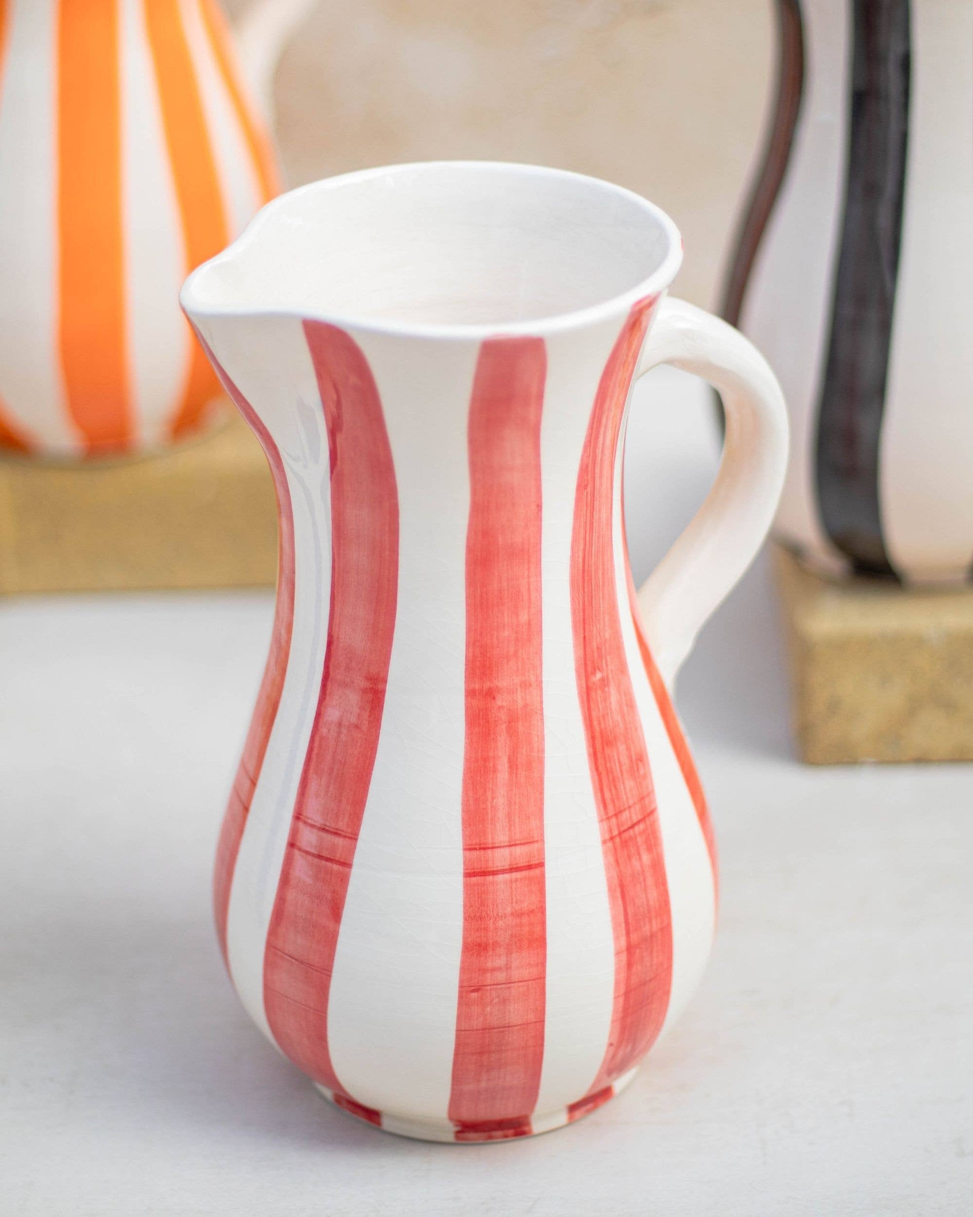 Maison Berber – wholesale Jug – Moroccan Striped Large Jug
4